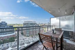 Liberty Village Corner Suite | Skyline & Balcony