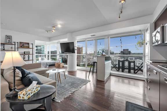 Liberty Village Corner Suite | Skyline & Balcony - Image 1