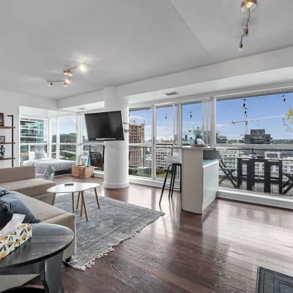 Liberty Village Corner Suite | Skyline & Balcony - Image 1